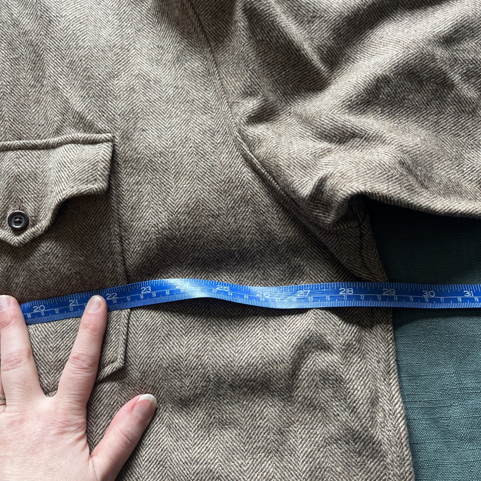 Pendleton virgin wool Men’s Button Down Shirt Bro… - image 6