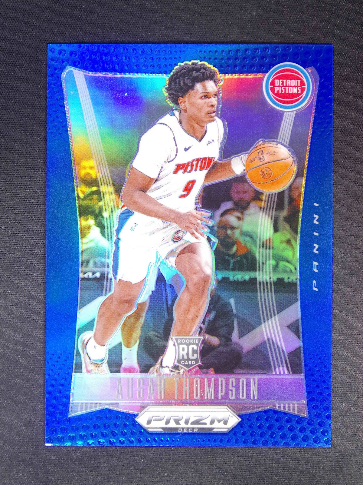2023-24 Panini Prizm Deca Ausar Thompson #136 RC Rookie Blue /149
