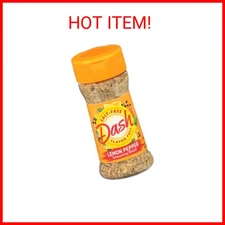 Mrs Dash Lemon Pepper Seasoning - Salt Free Seasoning Blend - Kosher Certified M