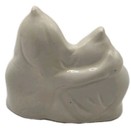 HTF Vintage Two Ghosts Higging With A Pumpkin 3x3 Ceramic Halloween — photo 3