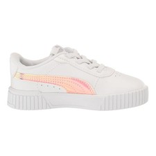Toddler's Puma Carina 2.0 Holo AC Puma White-Puma Silver 387989 01 - 5