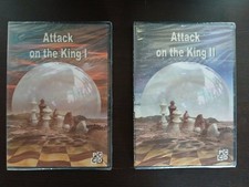 Convekta Chess Software Lot Attack on the King I & II PC CD ROM Training Game