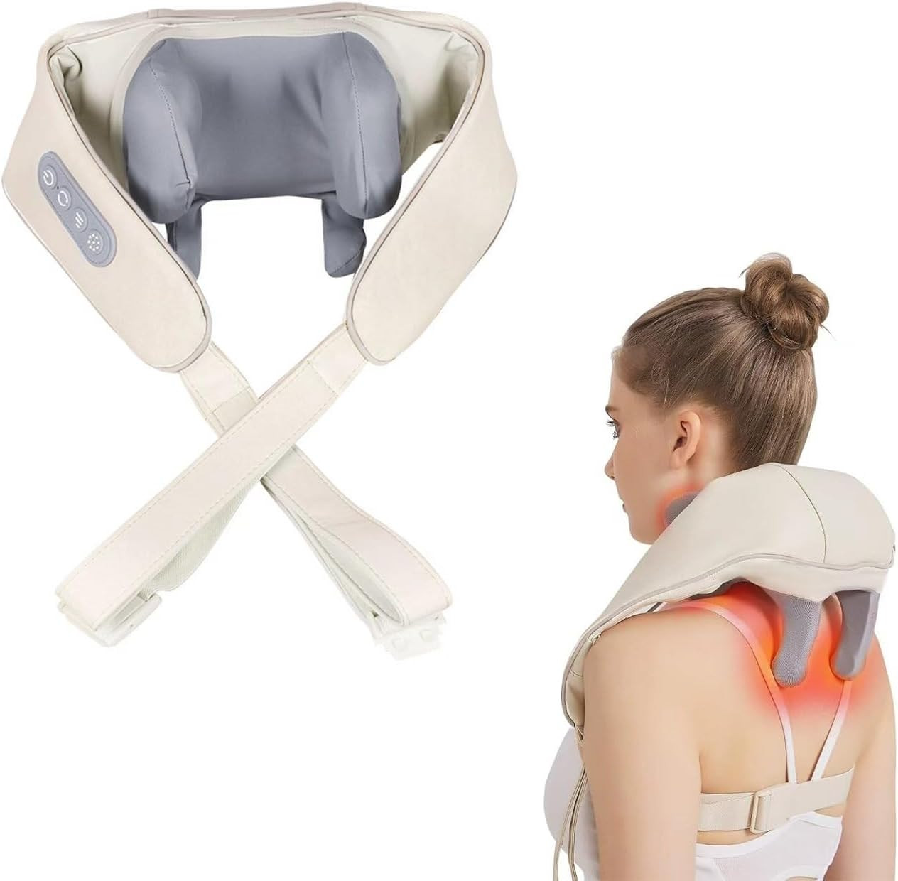 Recupero Muscolare Cervicale 6D: Massaggiatore a Compressione Termica
