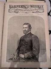 1863 Harper’s Weekly – July 25 Issue | VG+ | Ulysses S. Grant Front Page | 1863 Harper’s Weekly – July 25 Issue | VG+ | Ulysses S. Grant Front Page |