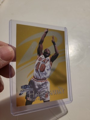 1998-99 FLEER BRILLIANTS GOLD BASE TIM HARDAWAY /99 Rare Euc Miami Heat Insert
