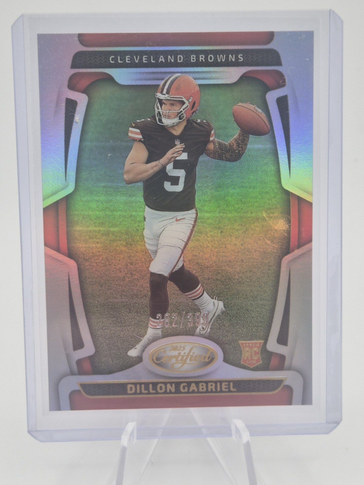 2025 Panini Certified Dillon Gabriel Mirror #282/399 Rookie #192 Browns