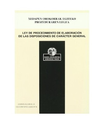 [b] Xedapen Orokorrak Egiteko Prozeduraren Legea = Ley De P [Legeliburu], Batzuk
