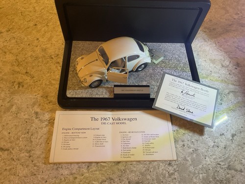 FRANKLYN MINT DIECAST PRECISION MODEL….1967 VW BEETLE IN EXCELLENT CONDITION - Picture 13 of 14