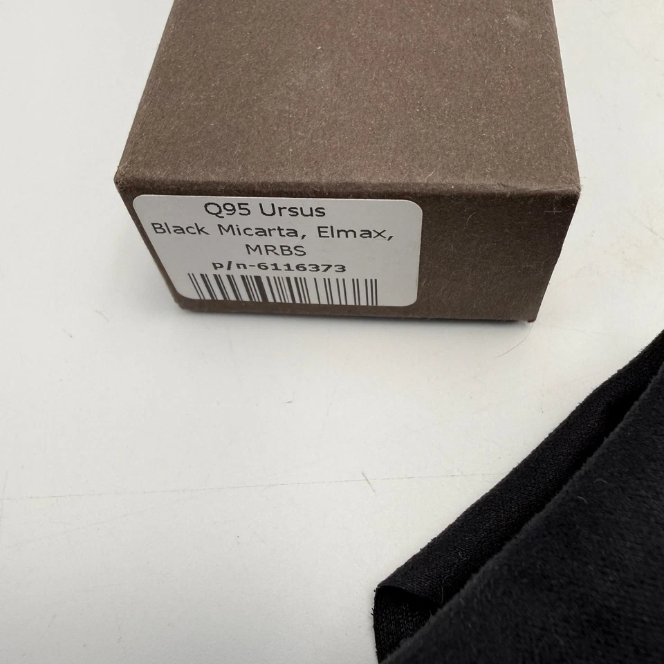 Shirogorov Q95 Ursus Knife Elmax with Black Micarta Stonewash - Image 4 of 4