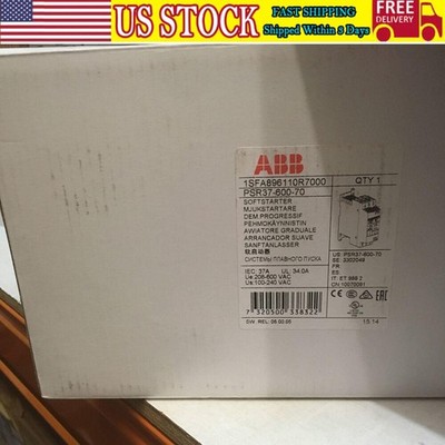 PSR37-600-70 1PC NEW PSR37-600-70 1SFA896110R7000 Soft Starter hq