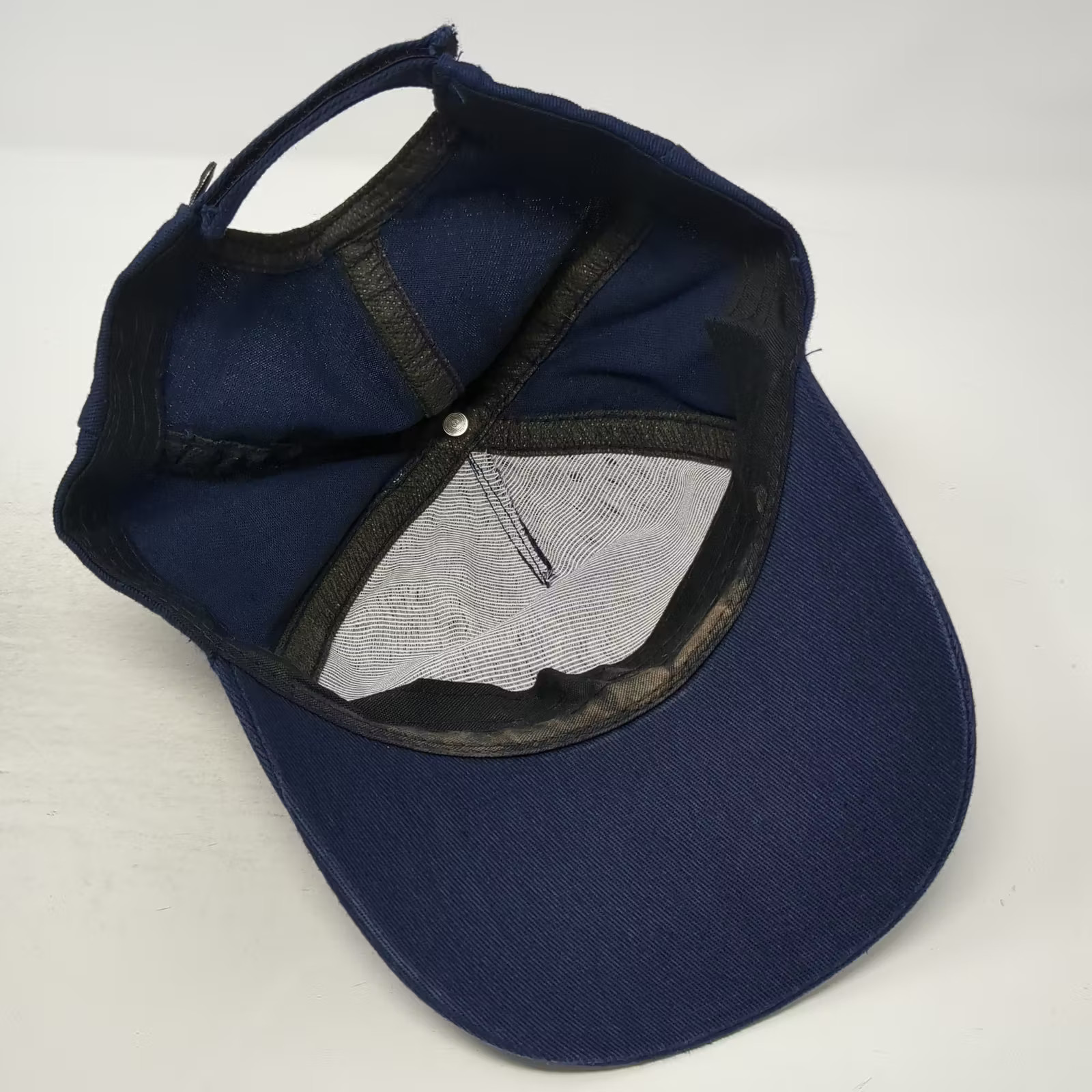 Blue 5 Panel Hat Strapback Adjustable Blank Solid… - image 7