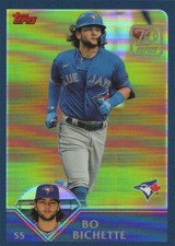 2021 Topps Series 2 Bo Bichette 70 Years of Topps Chrome Variation 70YTC-53