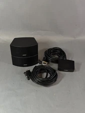 Bose CineMate Series II System Gemstone Speakers Receiver Cables No Sub/Remote