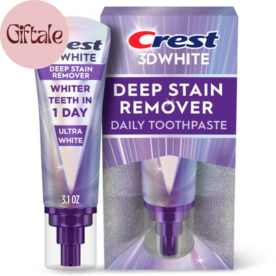 3Dwhite Brilliance Deep Stain Remover Ultra White Toothpaste - 3.1Oz