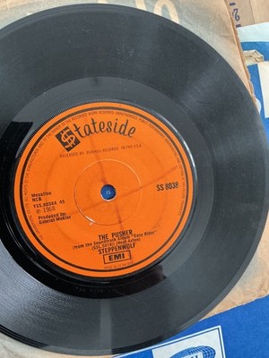 Steppenwolf.  The Pusher. . .  .  7  vinyl  1968  . Stateside