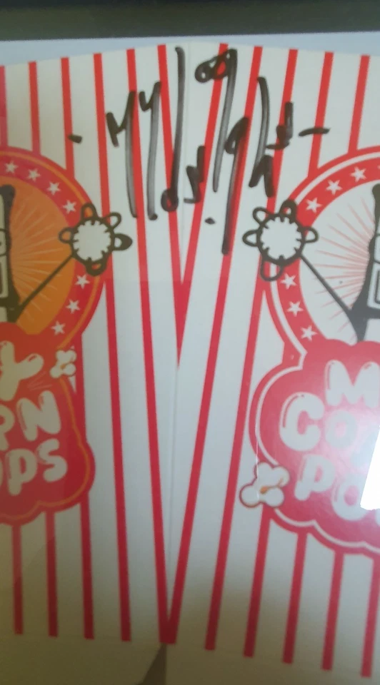 mein Hund seufzt gerahmt selten signiert Popcorndose 2024 - Bild 4 von 4