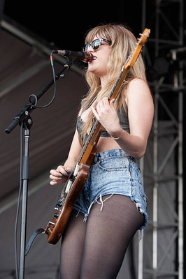 #ad Lindsey Troy of Deap Vally performs on Day 2 of Austin City Limits Old Photo 4 AU $10.00