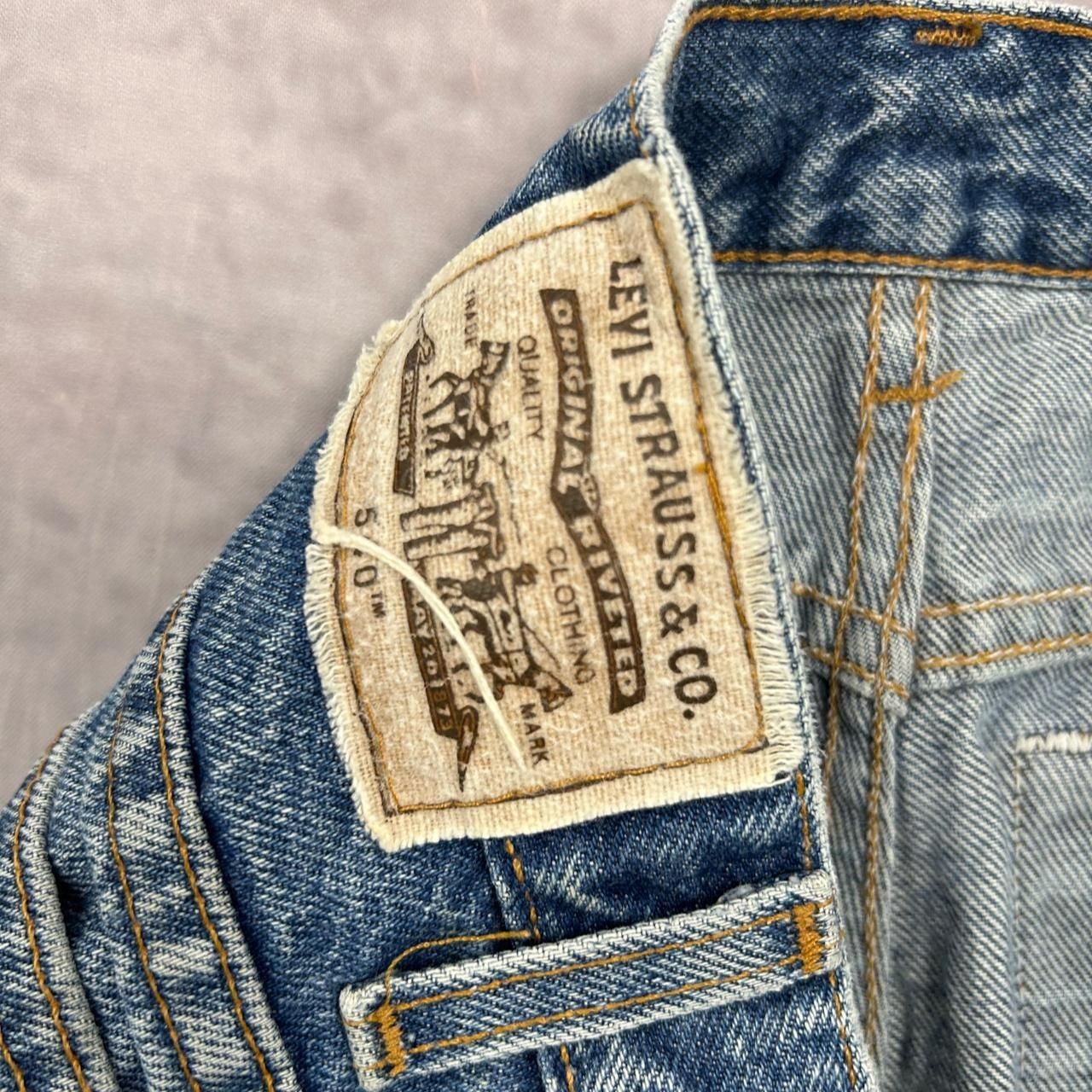 Levi's Shorts Relaxed Fit Cut Off Denim Shorts Men's 34 thumbnail 4