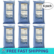 Stryker Sage Essential Bath Cleansing Washcloths - 6 Packages, 48 Cloths Total