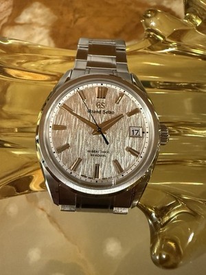Grand Seiko Evolution 9 silbernes  Zifferblatt Herrenuhr - SLGH005 White Birch