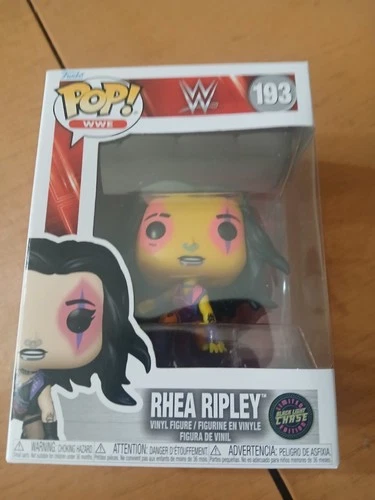 Funko Pop! Vinyl: WWE - Rhea Ripley (Black Light) (Chase) #193 In Hand W/protect
