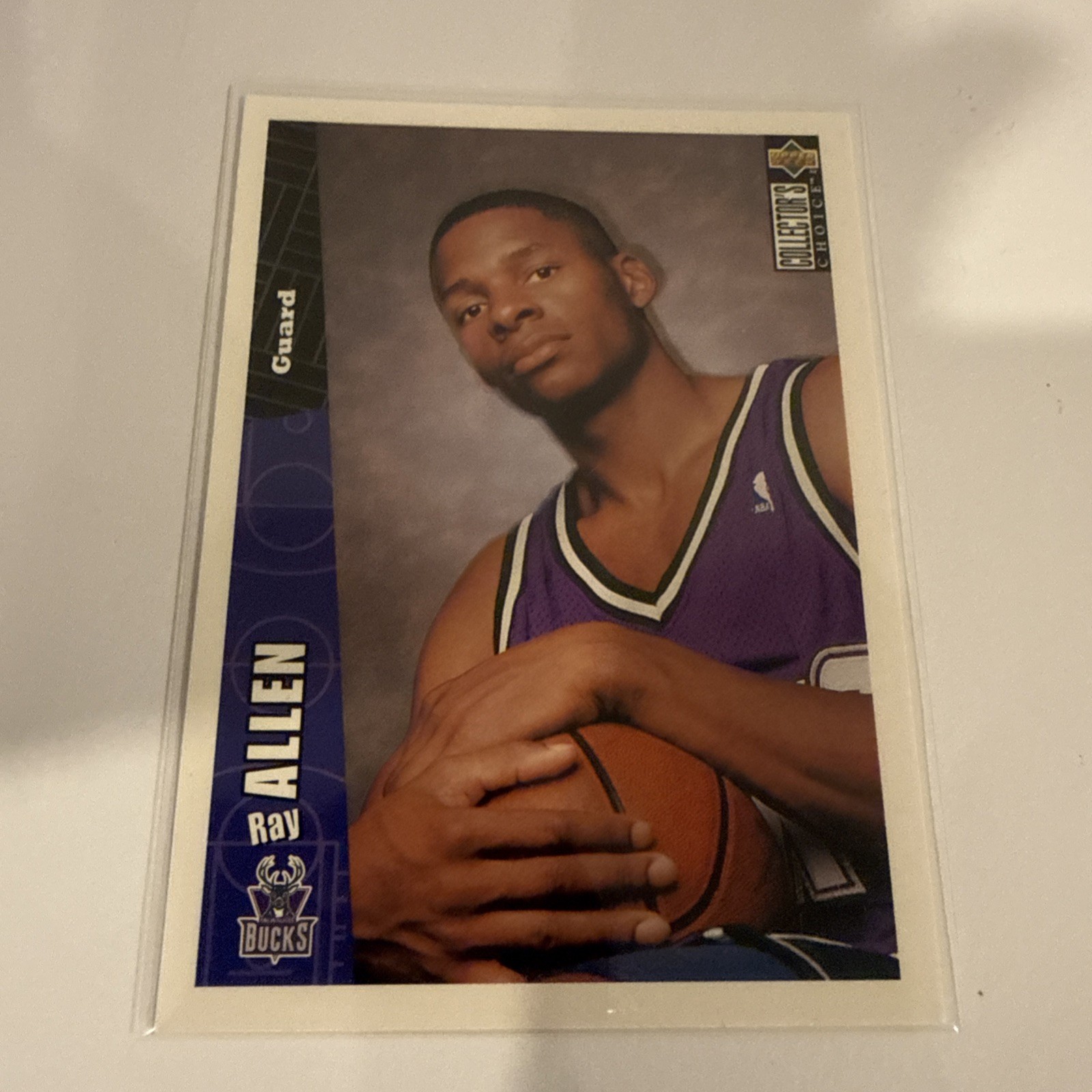 1996-97 Collector's Choice #278 Ray Allen Rookie Milwaukee Bucks