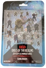 Icons of the Realms  2D Acrylic Miniatures  Goblins  NIP  D & D mini's
