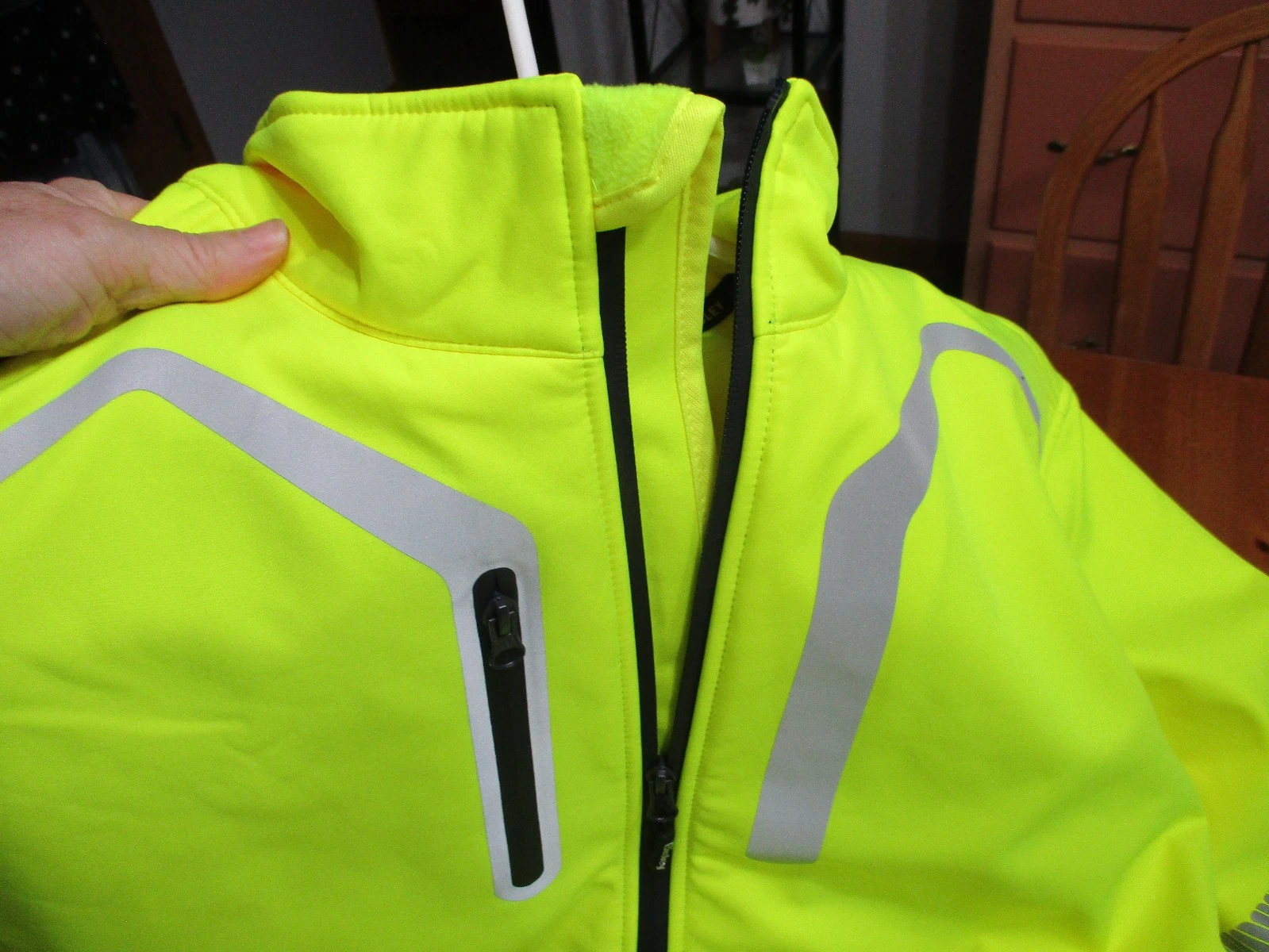 New No Tag Bisley Workwear Jacket Ansi Type R Class 3 Soft Shell,2 XL Excellent! image 18