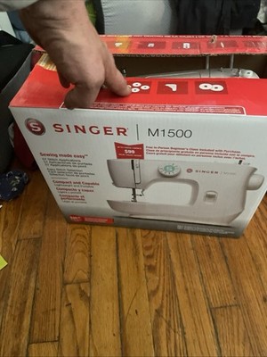 SINGER M1500 Mechanical Household Sewing Machine, Portable Free Arm
