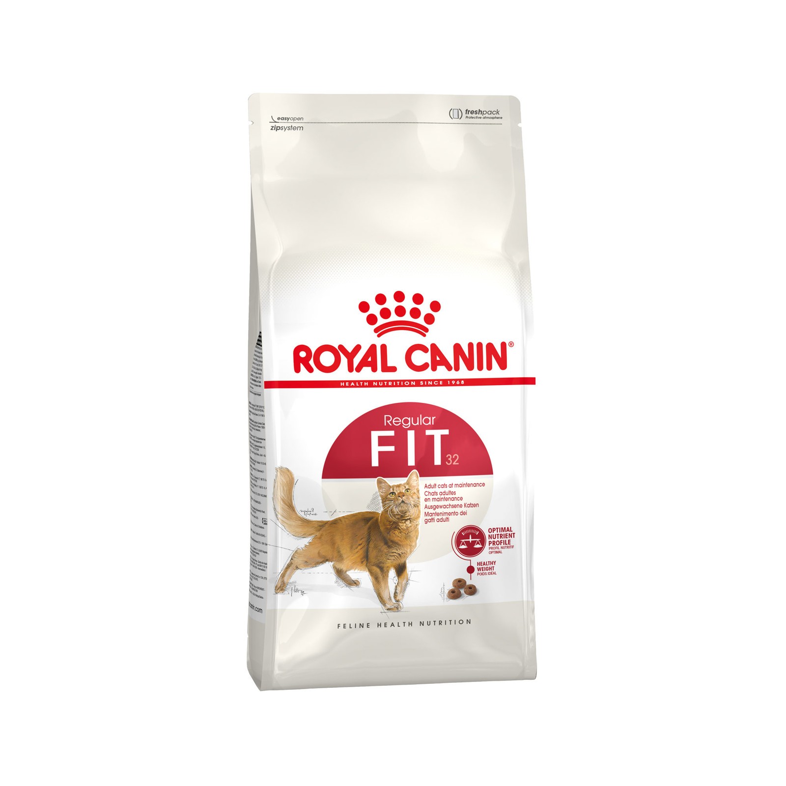 10 kg Royal Canin Regular FIT 32 (€ 8,29/kg) Trockenfutter für aktive Katzen - Bild 3