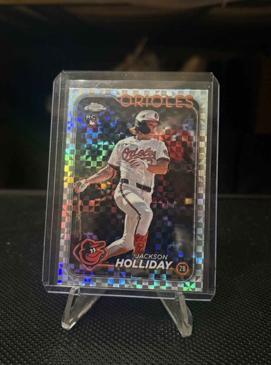 Jackson Holliday X-fractor Rookie 2024 Topps Chrome Update Orioles RC USC200