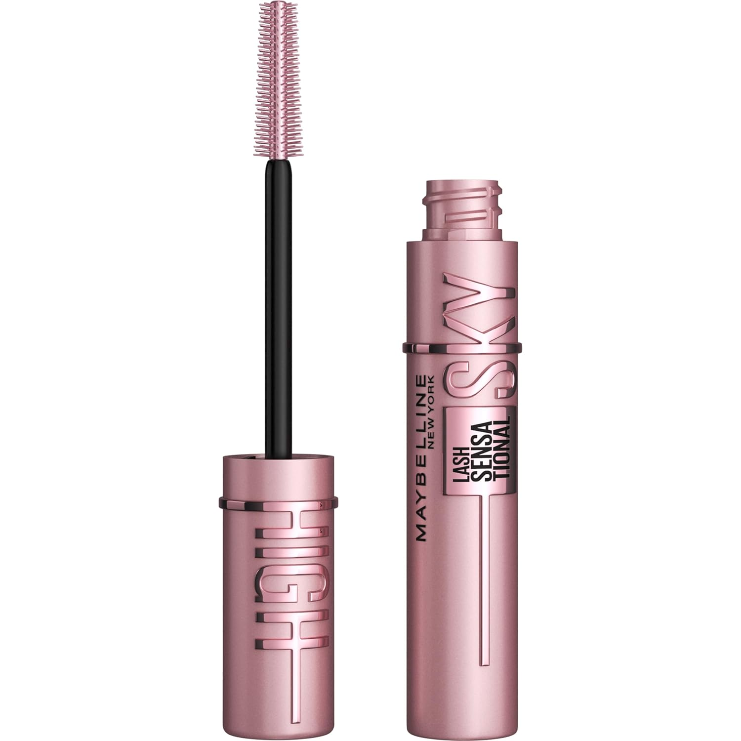 Lash Sensational Sky High Washable Mascara Makeup, Volumizing, Lengthening, Defi