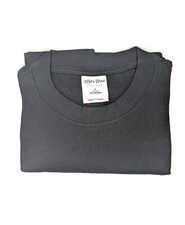 NEW Shaka Wear Black, L T-Shirt, Streetwear Essentials Blank 100% Cotton