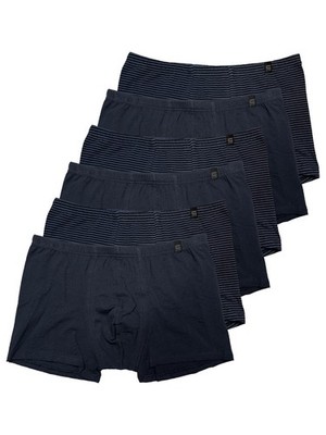 Cito 6er Pack Herren Pants cotton flex Gr. 5-8 in deep navy