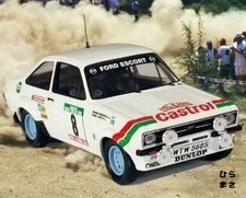 1/43 Ford Escort Mk.Ii 1978 Wrc Portugal Rally 2Nd Place #8 H.Mikkola/A.Hertz