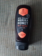 Nate's New Zealand Raw MANUKA Honey UMF Certified 10 MGO 263 13.2 oz Squeeze