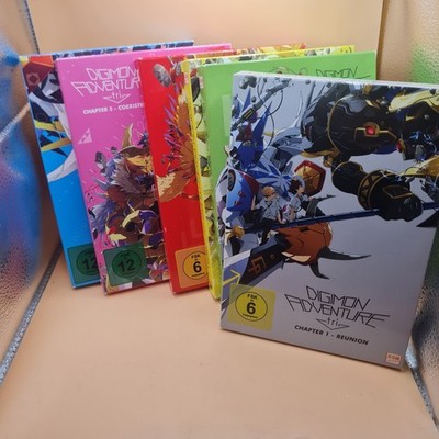 Dvd Digimon Adventure tri. - Chapter 1-6 DEUTSCH
