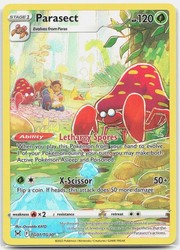 Parasect TG01/TG30 Lost Origin Trainer Gallery Full Art Ultra Rare Holo