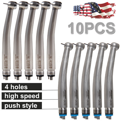 1-10 NSK PANA MAX Style Dental High Speed Push Button Handpiece 4HOLE/2HOLE ds