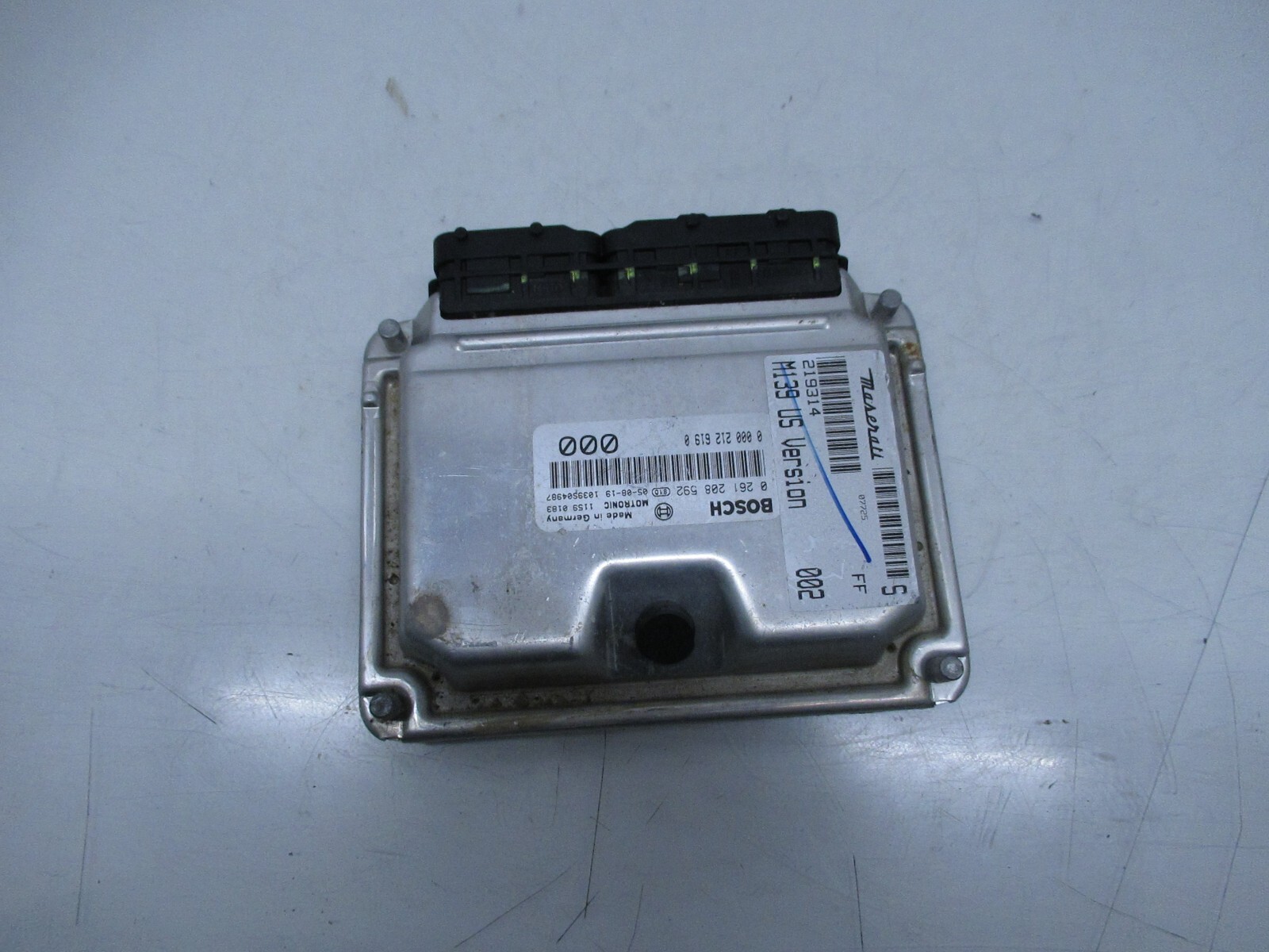 2006 MASERATI QUATTROPORTE 4.2L ENGINE CONTROL MODULE COMPUTER ECU ECM OEM