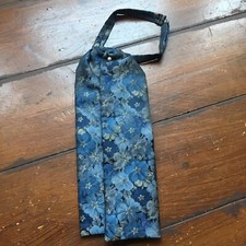 Wedding Mens Floral Carat Tie. Pre Tied Adjustable