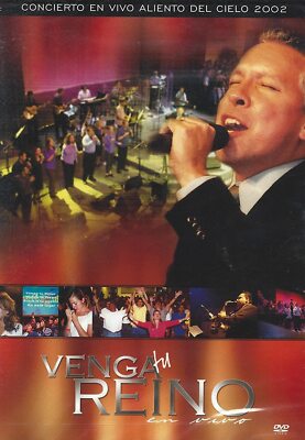 DVD VENGA TU REINO en Vivo Marco Barrientos Musica Cristiana Alabanza -NUEVO