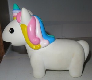 unicorn squeaky toy