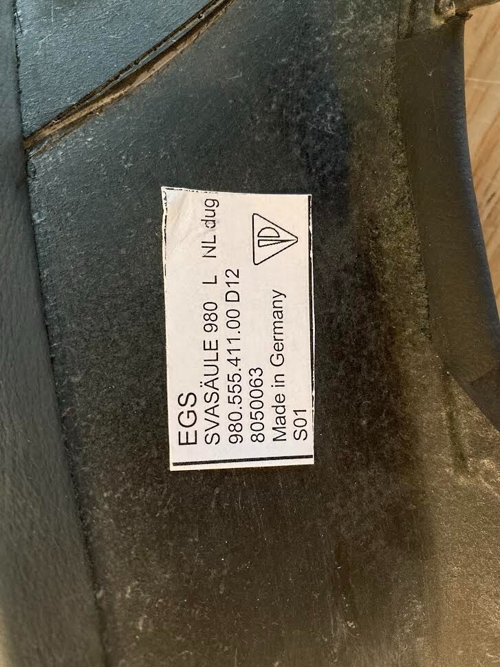2005 Porsche Carrera GT A Pillar Cover Left