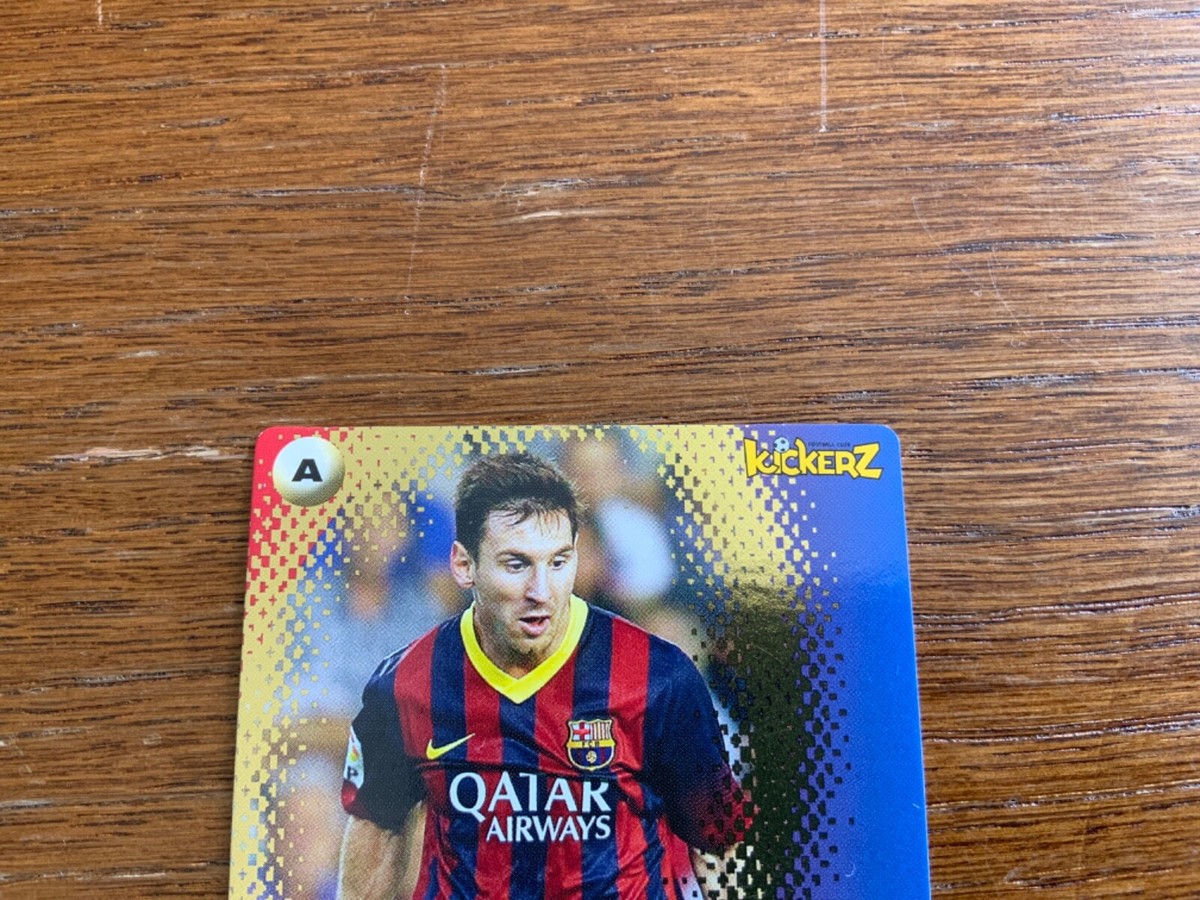 LIONEL MESSI - KICKERS FC Barcelona trading card - RARE! | eBay