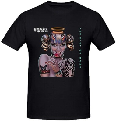 Crazy town The Gift Of Game Fun Black Unisex Cotton T-Shirt S-234XL