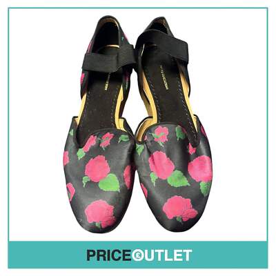 Undercover - Plateau Sandalen mit Blumenmuster - Größe S - BRANDNEU