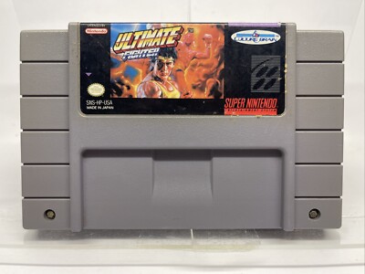 Ultimate Fighter SNES (Super Nintendo Entertainment System, 1994) Authentic Cart