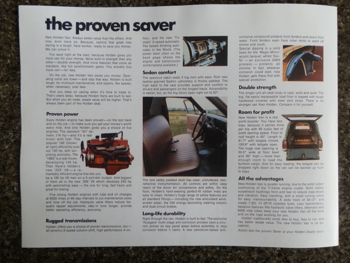 holden hg panel van for sale