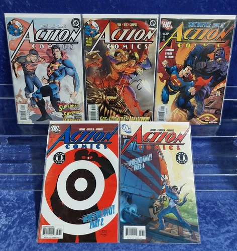 DC Comics 2005 Superman Action Comics Lot 17 VF 822 825 829 837 838